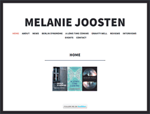 Tablet Screenshot of melaniejoosten.com
